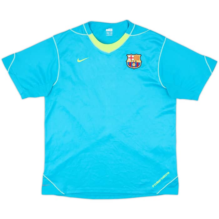 2007-08 Barcelona Nike Training Shirt - 8/10 - (XL)