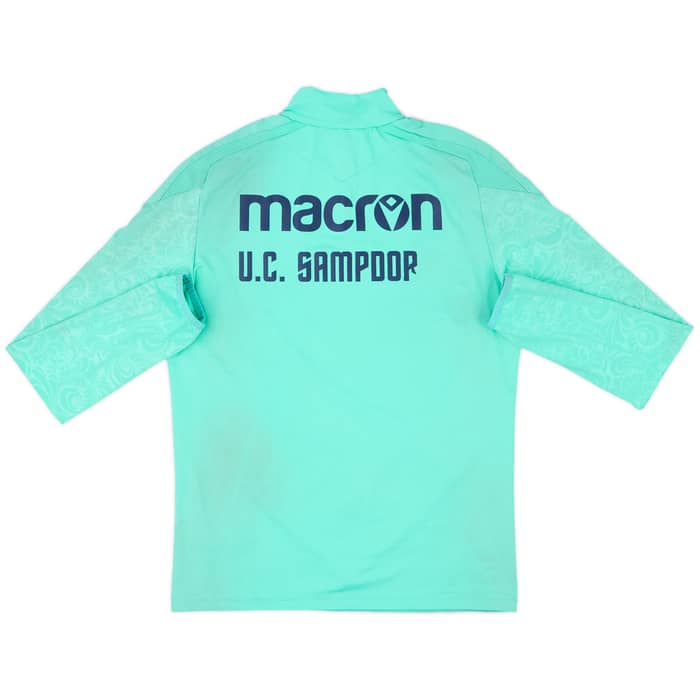 2022-23 Sampdoria Macron 1/4 Zip Drill Top - 6/10 - (M)