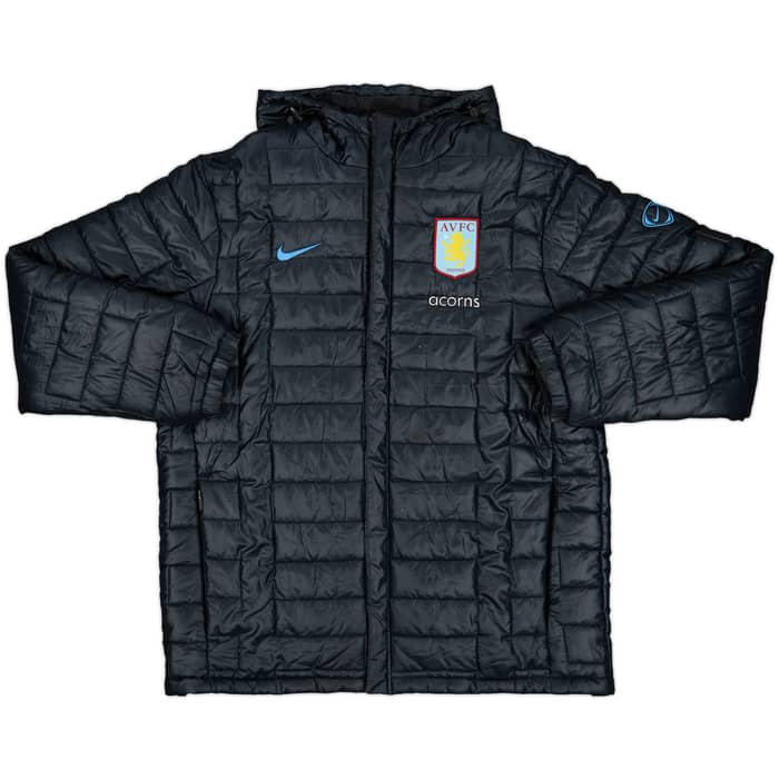 2009-10 Aston Villa Nike Padded Bench Coat - 8/10 - (XL)