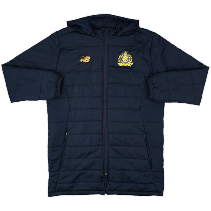 2017-18 Al Nassr New Balance Padded Bench Coat - 8/10 - (L)