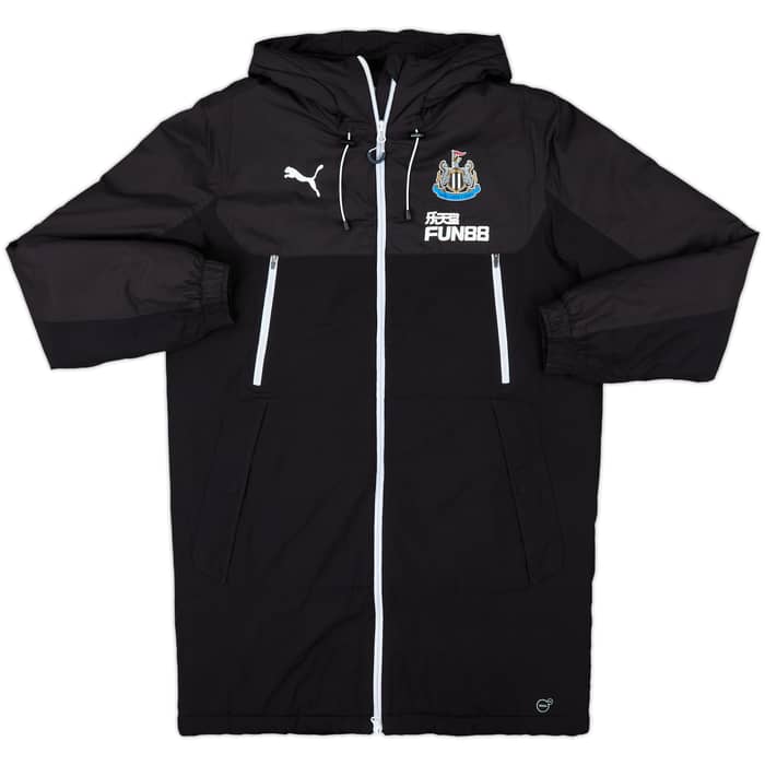 2019-20 Newcastle United Puma Padded Bench Coat - 8/10 - (M)