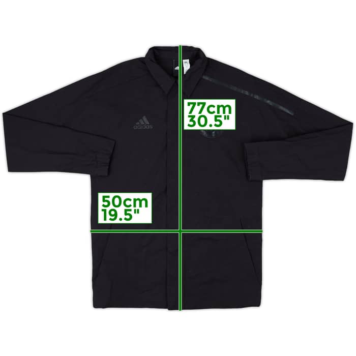 2017-18 Mexico adidas Coach Track Jacket - 8/10 - (XS)