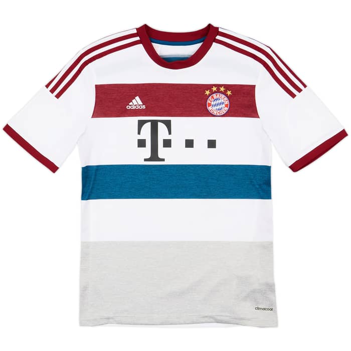 2014-15 Bayern Munich Away Shirt Alaba #27 - 5/10 - (XL.Boys)