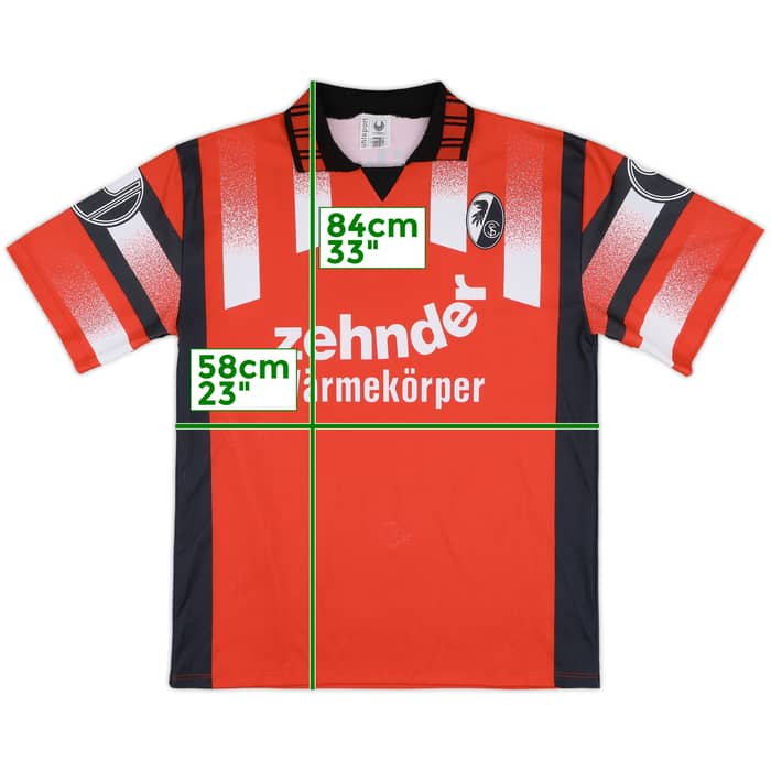 1995-96 Freiburg Home Shirt - 8/10 - (XL)