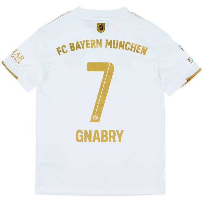 2022-23 Bayern Munich Away Shirt Gnabry #7 - 7/10 - (S.Boys)