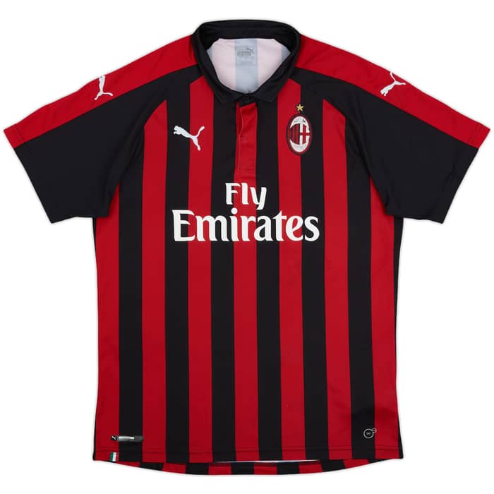 2018-19 AC Milan Home Shirt - 5/10 - (XL)