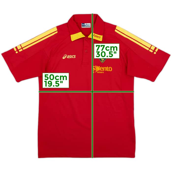 2006-07 Lecce Asics Polo Shirt - 8/10 - (S)