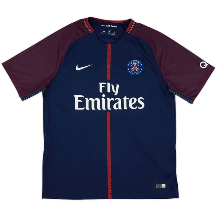 2017-18 Paris Saint-Germain Home Shirt Verratti #6 - 9/10 - (XL)