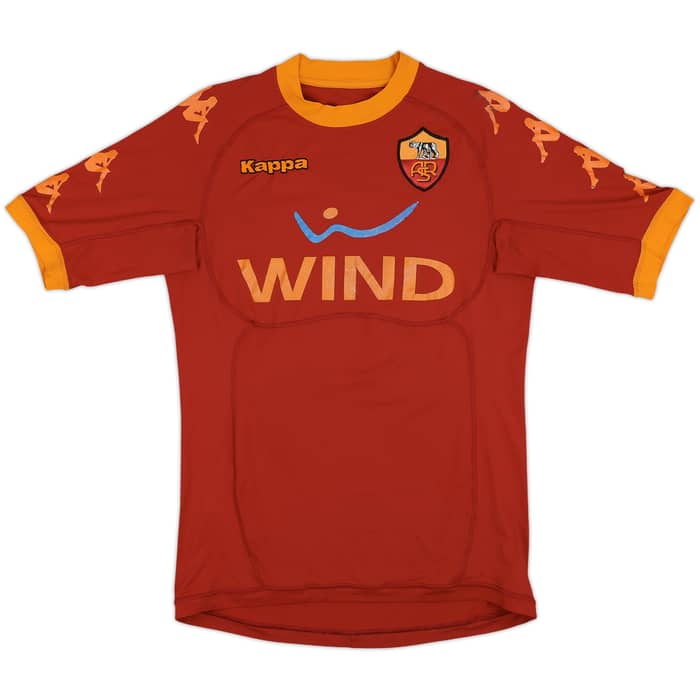 2010-11 Roma Home Shirt Totti #10 - 6/10 - (M)