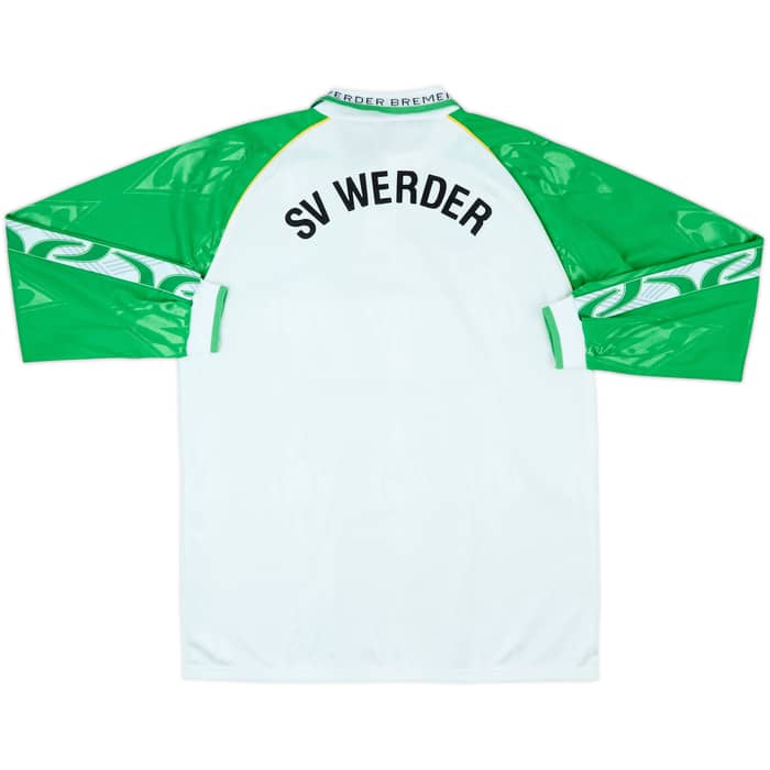 1995-96 Werder Bremen Home L/S Shirt - 8/10 - (M)