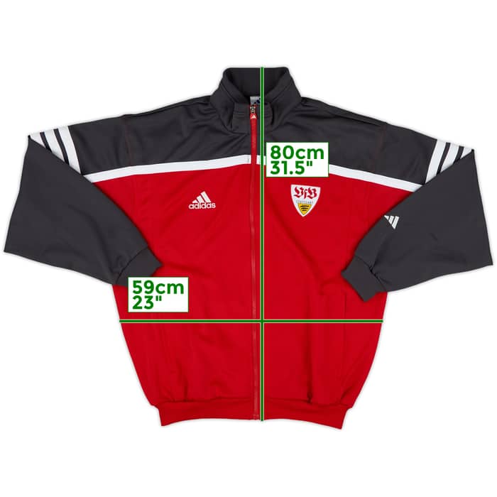 2001-02 Stuttgart adidas Track Jacket - 10/10 - (L/XL)
