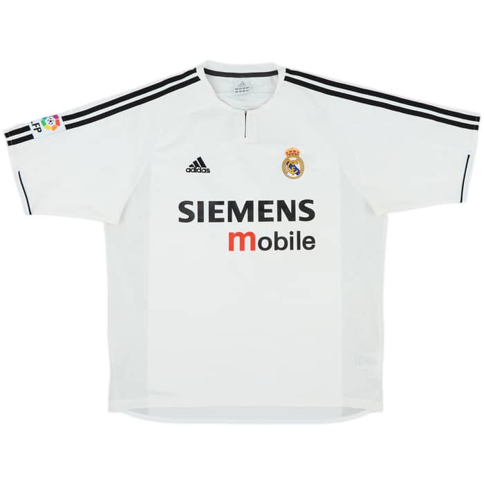 2003-04 Real Madrid Home Shirt Cassano #19 - 5/10 - (L)
