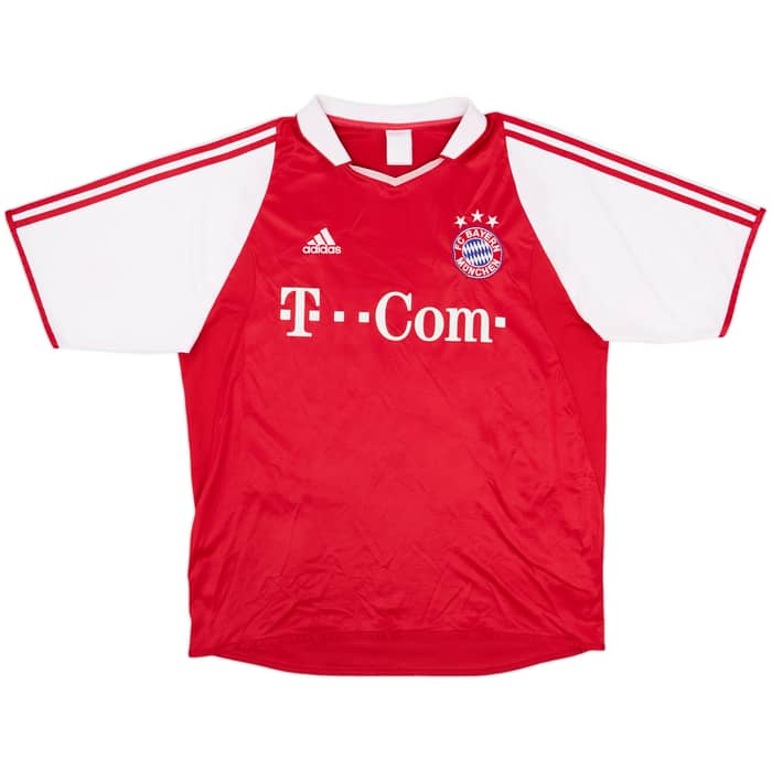 2004-05 Bayern Munich Home Shirt Ballack #13 - 6/10 - (L)