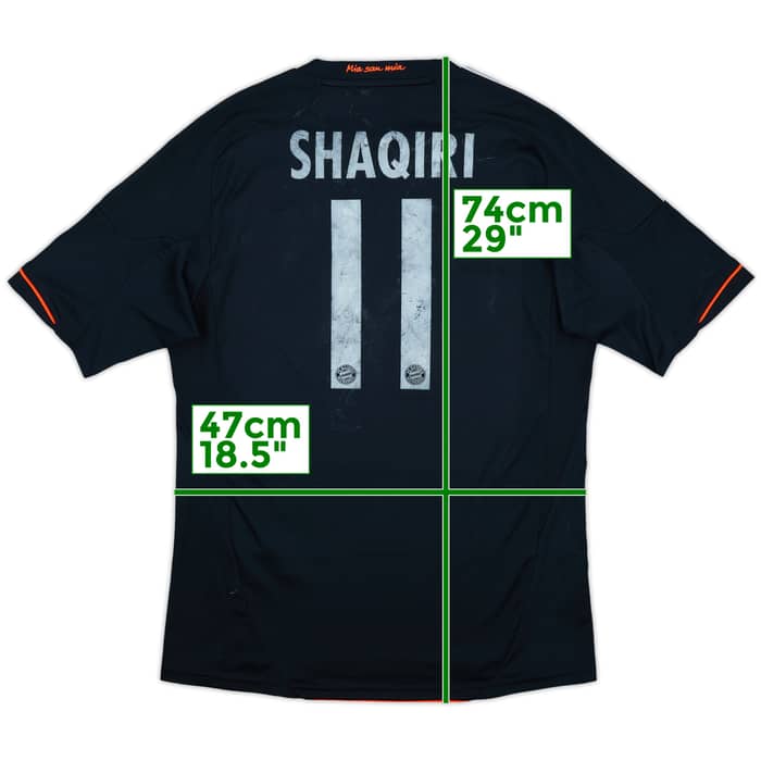 2012-13 Bayern Munich Third Shirt Shaqiri #11 - 4/10 - (M)