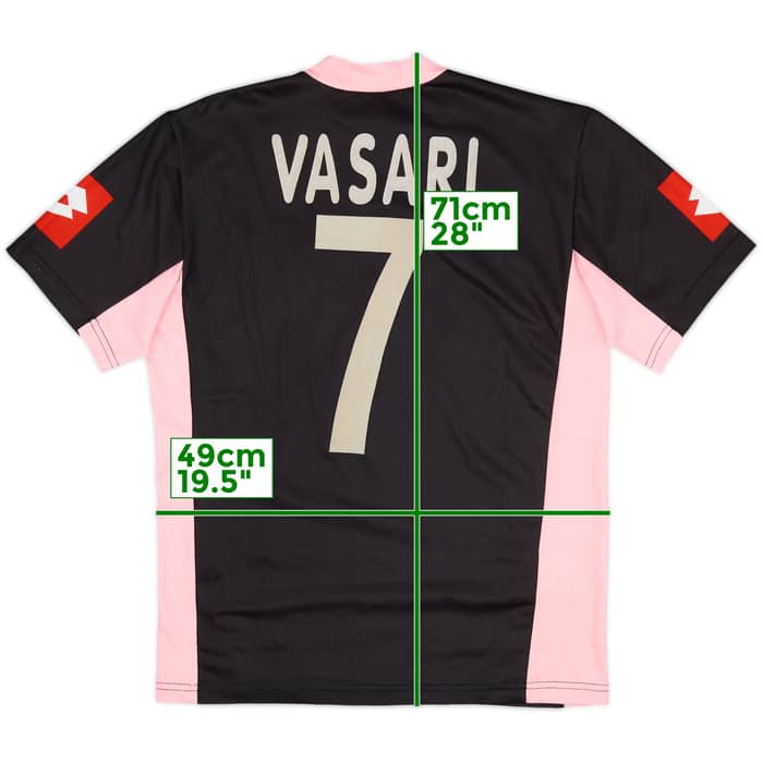 2003-04 Palermo Third Shirt Vasari #7 - 8/10 - (M)