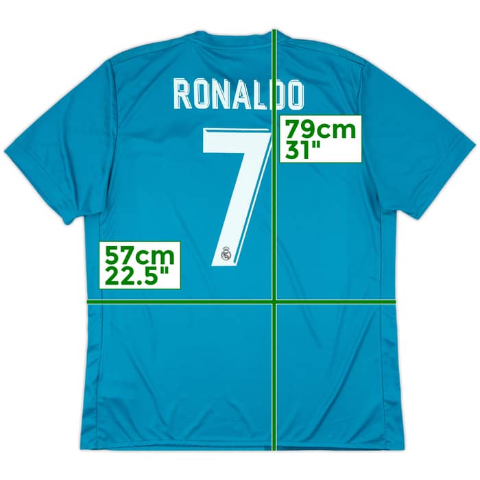 2017-18 Real Madrid Third Shirt Ronaldo #7 - 6/10 - (XL)