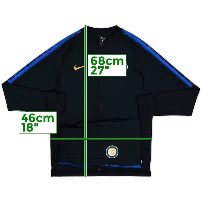 2018-19 Inter Milan Nike Full Tracksuit - 10/10 - (XL.Boys)