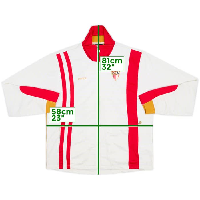 2008-09 Sevilla Joma Track Jacket - 6/10 - (M)