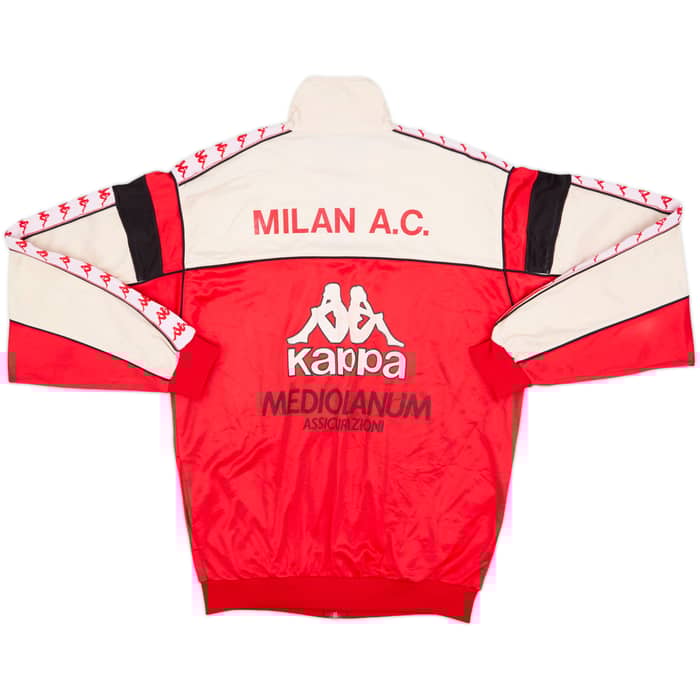 1988-90 AC Milan Kappa Track Jacket - 8/10 - (L)