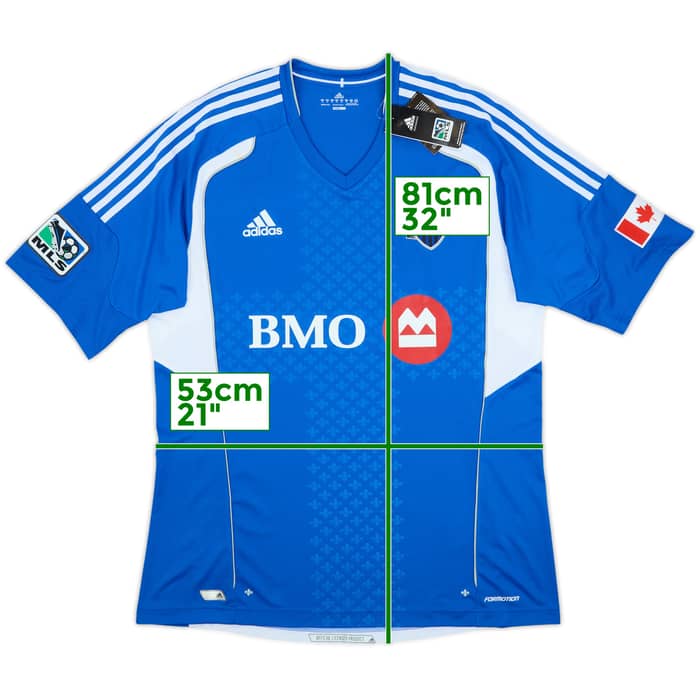 2012 Montreal Impact Authentic Home Shirt (XL)