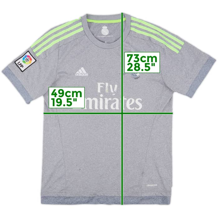 2015-16 Real Madrid Away Shirt - 5/10 - (M)