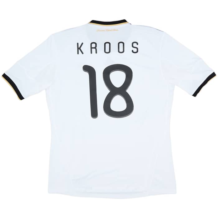 2010-11 Germany Home Shirt Kroos #18 - 9/10 - (XL)