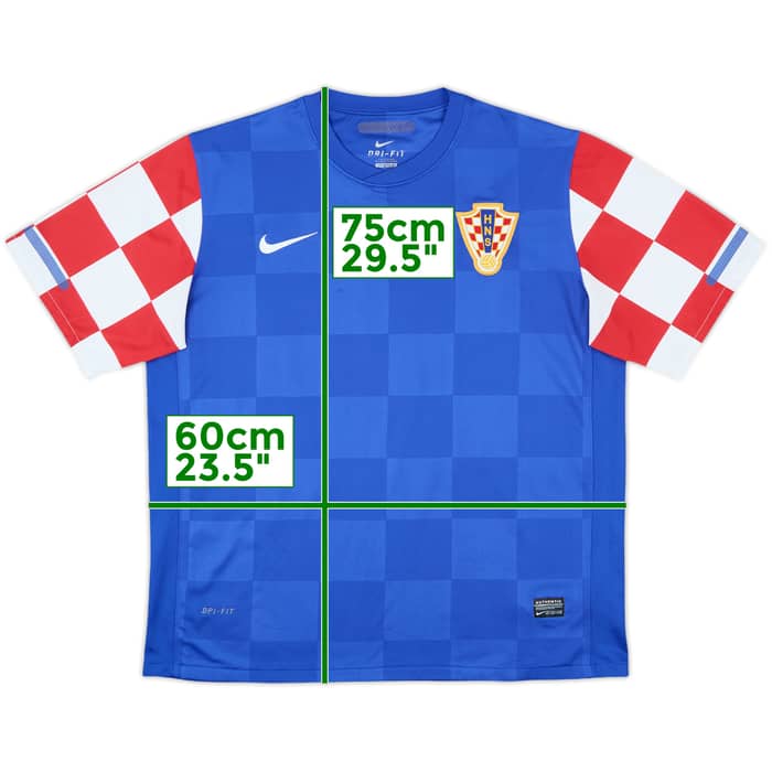2010-12 Croatia Away Shirt - 7/10 - (XL)