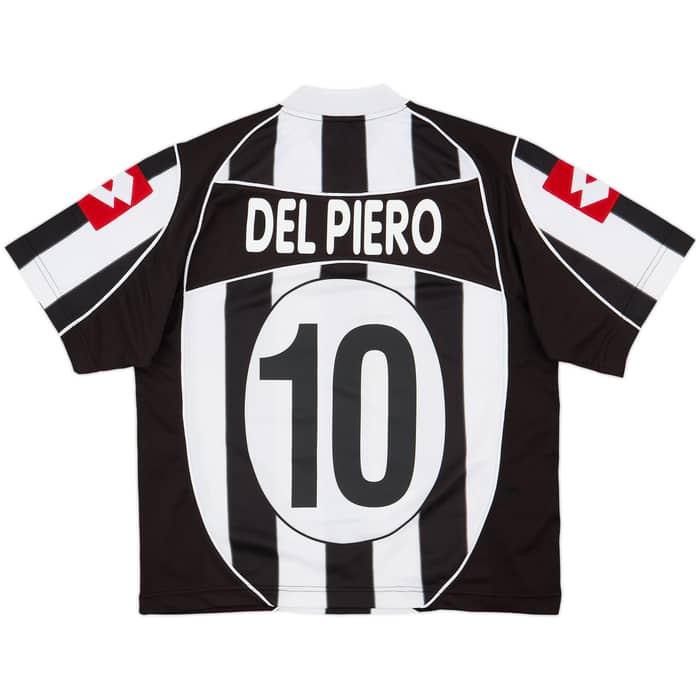 2002-03 Juventus Home Shirt Del Piero #10 - 8/10 - (L)