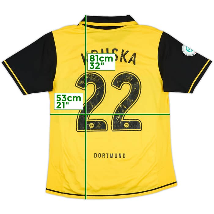 2007-08 Borussia Dortmund II Match Issue Home Shirt Kruska #22