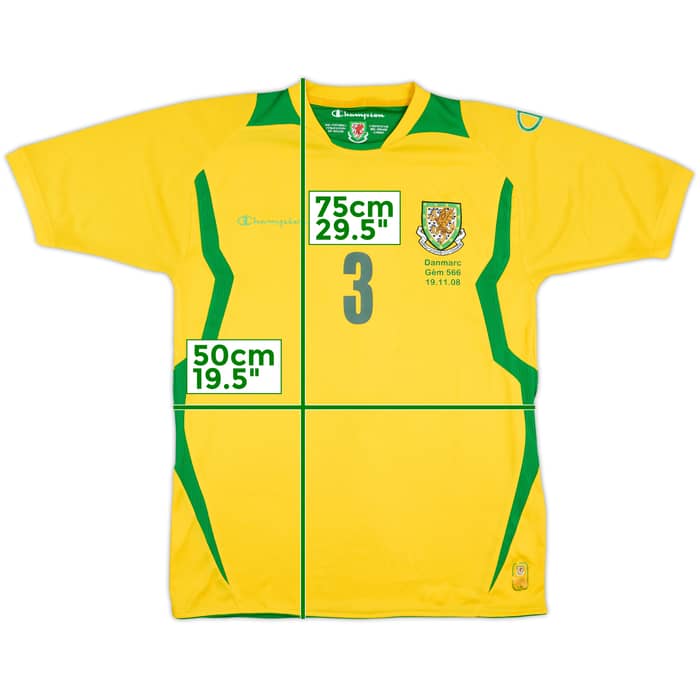 2008-10 Wales Away Shirt #3 (Bale) - 5/10 - (M)