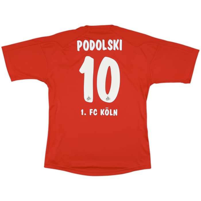 2010-11 FC Koln Home Shirt Podolski #10 - 7/10 - (L)