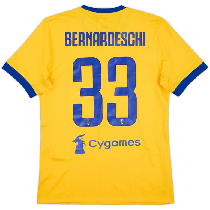2017-18 Juventus Away Shirt Bernadeschi #33 (S)