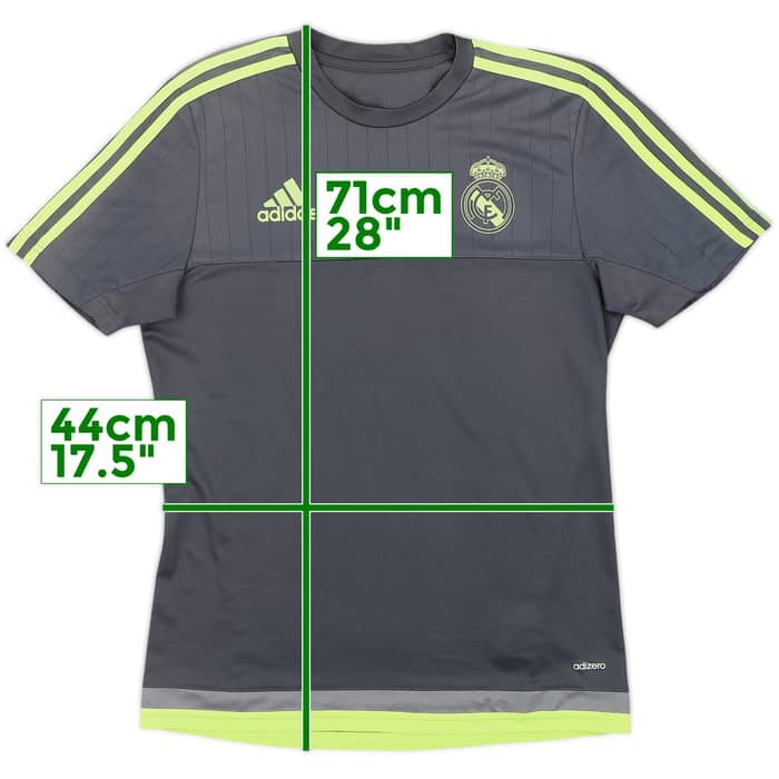 2015-16 Real Madrid adidas Training Shirt - 8/10 - (M)
