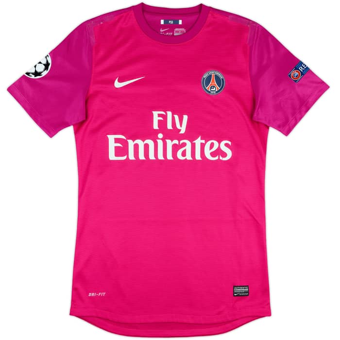 2012-13 Paris Saint-Germain Match Issue Champions League GK S/S Shirt Douchez #1