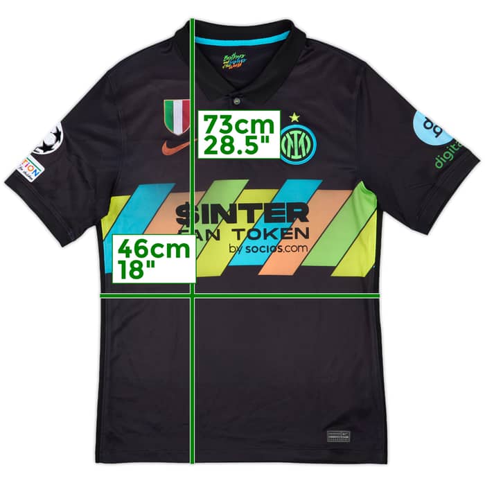 2021-22 Inter Milan Third Shirt - 5/10 - (S)