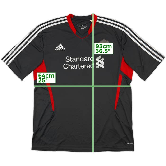 2011-12 Liverpool adidas Training Shirt - 3/10 - (3XL)