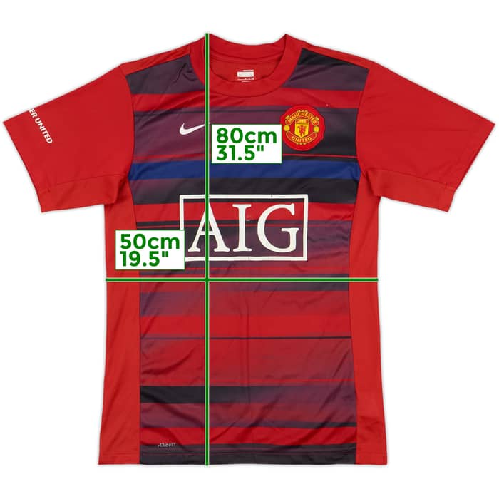 2009-10 Manchester United Nike Training Shirt - 5/10 - (S)