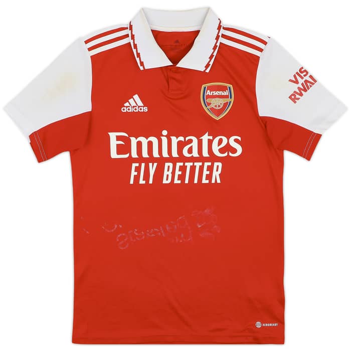 2022-23 Arsenal Home Shirt - 5/10 - (L.Boys)