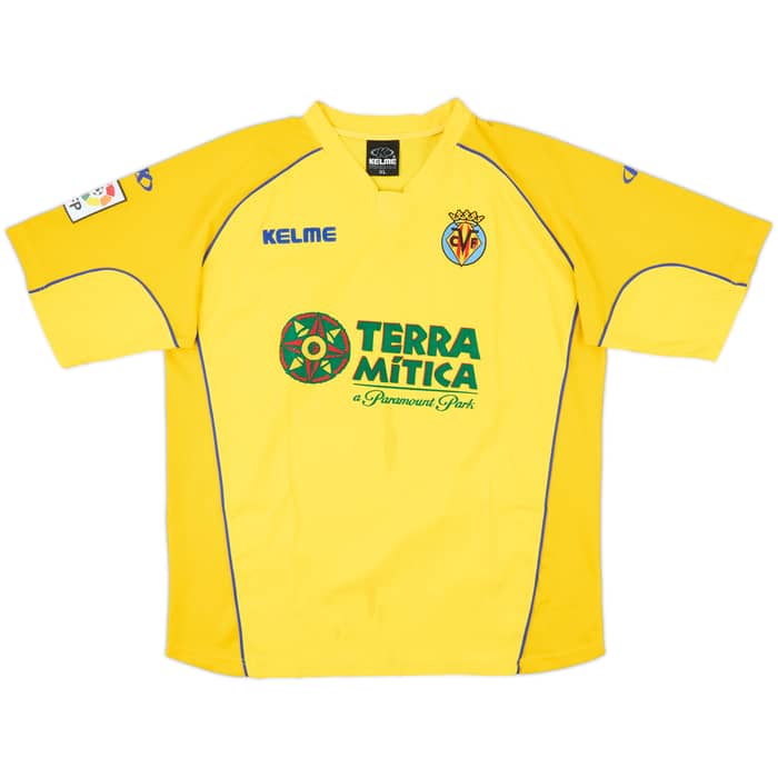 2003-04 Villarreal Home Shirt - 7/10 - (XL)