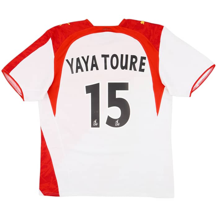2006-07 Monaco Home Shirt Yaya Toure #15 - 7/10 - (L)