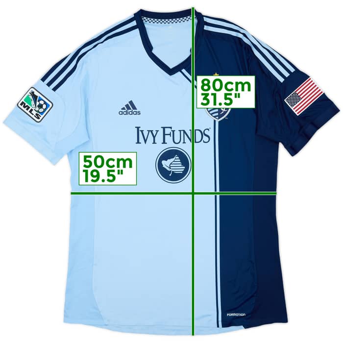 2013-15 Sporting Kansas City Player Issue Home Shirt - 7/10 - (XL)