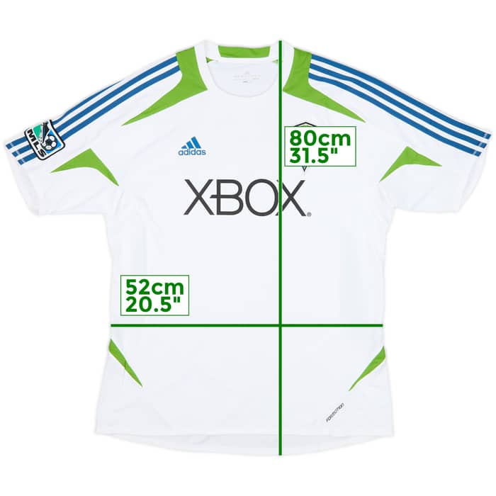 2012 Seattle Sounders adidas Formotion Training Shirt - 9/10 - (L)