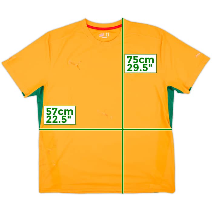 2008-10 Ivory Coast Puma Training Shirt - 4/10 - (XL)