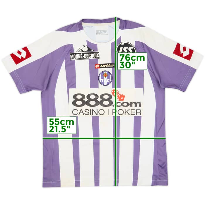 2006-07 Toulouse Home Shirt - 7/10 - (XL)