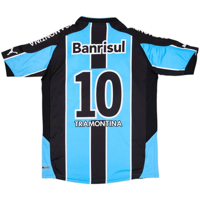 2010 Gremio Home Shirt #10 - 8/10 - (L)