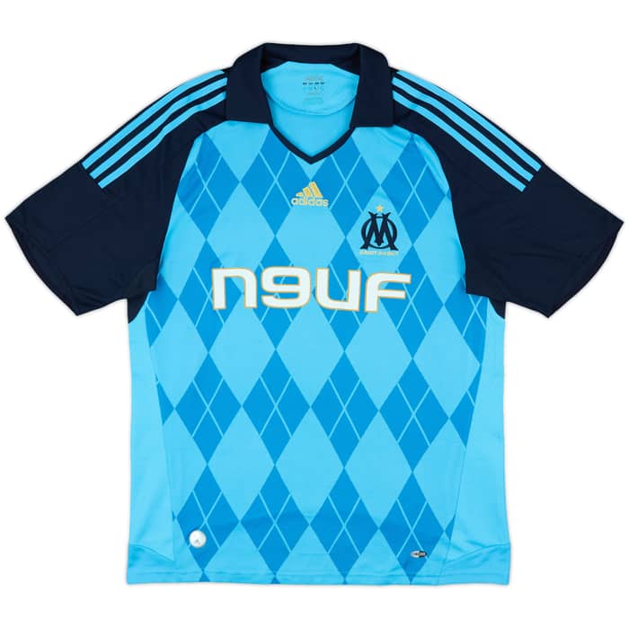 2008-09 Olympique Marseille Away Shirt Ben Arfa #20 - 8/10 - (L)