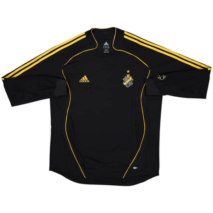 2006 AIK Stockholm Home L/S Shirt - 9/10 - (XL)