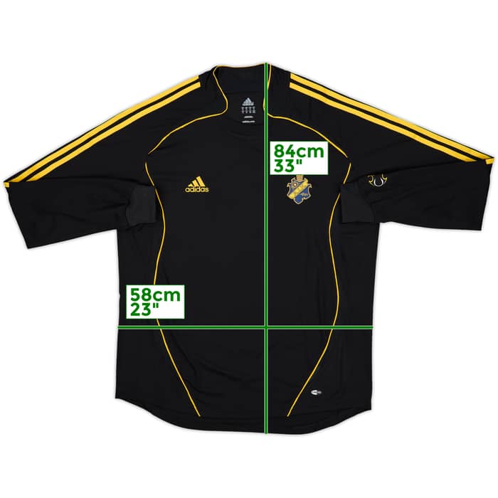 2006 AIK Stockholm Home L/S Shirt - 9/10 - (XL)