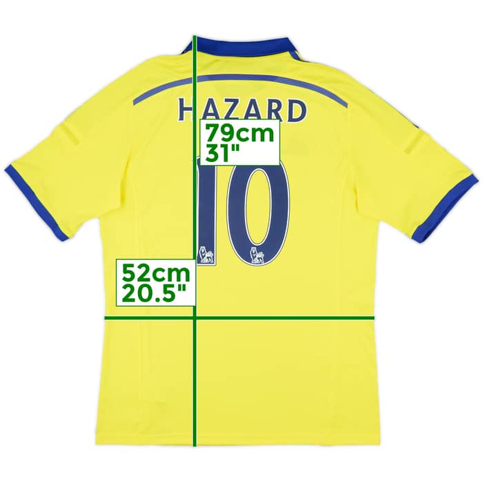 2014-15 Chelsea Away Shirt Hazard #10 - 7/10 - (L)