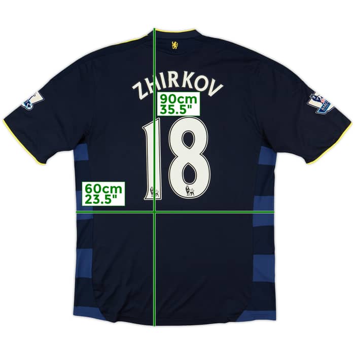 2009-10 Chelsea Away Shirt Zhirkov #18 - 7/10 - (L)